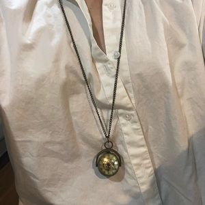 Free People clock pendant necklace ✨